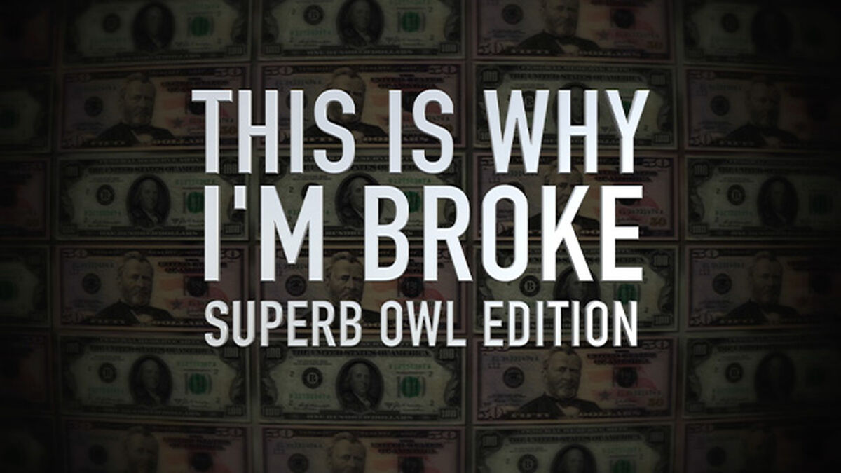 This Is Why I'm Broke: Superb Owl Edition image number null